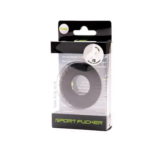 Sport Fucker - Liquid Silicone Nitro Ring. Elastyczny pierścień na penisa z silikonu w rozmiarach 55-100 mm