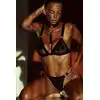 Kinky Diva - Teasing Tassel Collar Gold. Elegancka obroża z zalotnym akcentem w postaci złotej zawieszki