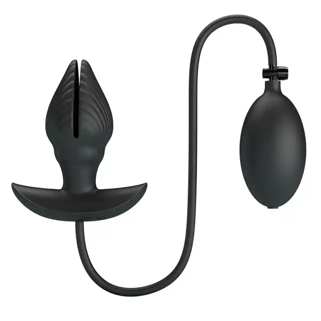 Pretty Love - Manson. Pompowany plug analny z funkcją wibracji, genialny rozwieracz analny
