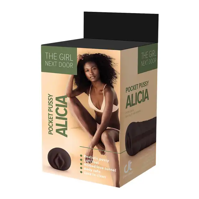 The Girl Next Door - Alicia Pocket Pussy. Masturbator z realistyczną teksturą i rozciągliwym tunelami, to idealne rozwiązanie dla mężczyzn pragnących ekscytujących doznań