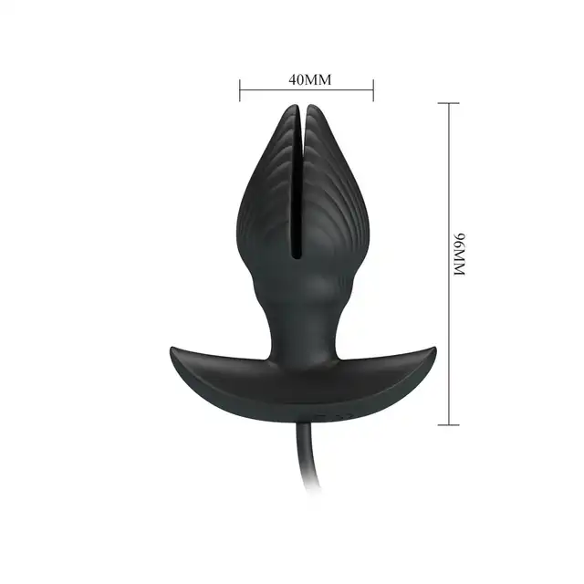 Pretty Love - Manson. Pompowany plug analny z funkcją wibracji, genialny rozwieracz analny