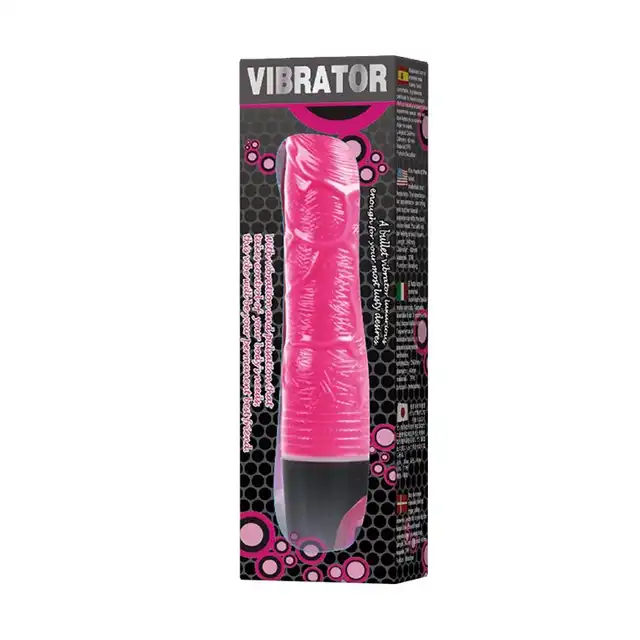 Baile - Vibrator Realistic Pink. Piękny różowy wibrator z potężnymi wibracjami, zapewniające intensywną przyjemność