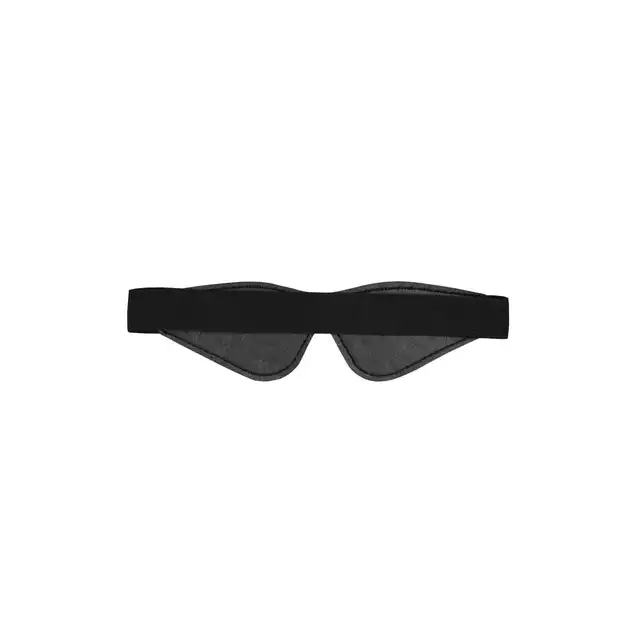 Ouch! - Luxery Eye Mask. Diamentowa opaska na oczy, elegancki design, sztuczna skóra, wygodna i bezpieczna