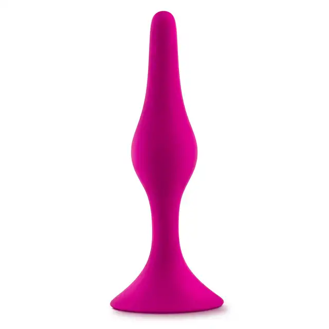 Luxe - Begginer Plug Small Pink. Niewielki plug analny z przyssawką, idealna zabawka do delikatnej i bezpiecznej zabawy 
