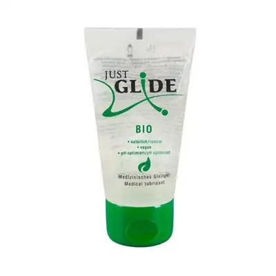 Just Glide - Bio lubricant na bazie wody. Naturalny, wegański żel intymny 50ml.