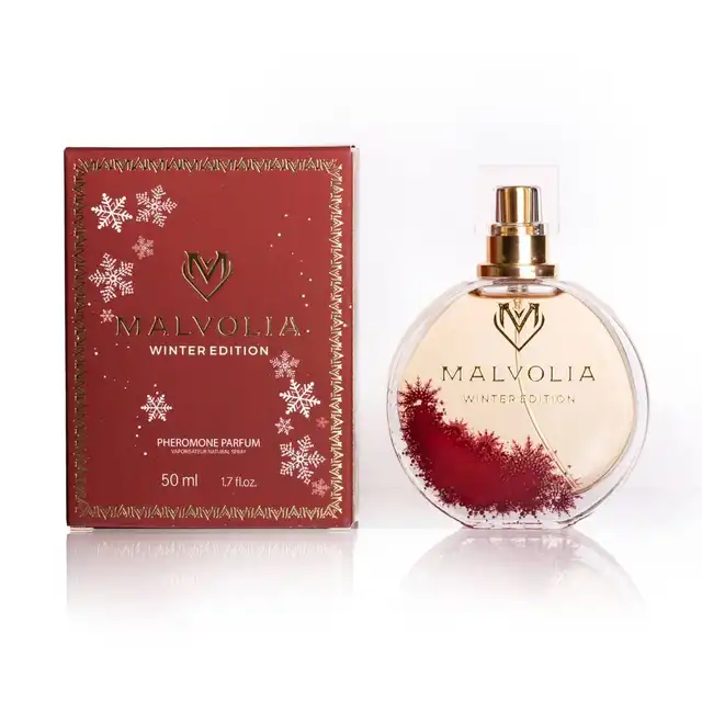 Malvolia - Winter Edition For Woman 50ml. Feromony damskie o hipnotyzującej kompozycji, łączą w sobie nuty jaśminu, kaszmiru i bursztynu