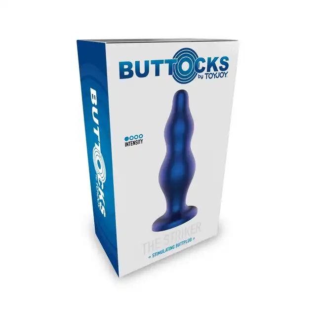Buttocks - The Striker Buttplug. Ergonomiczny, silikonowy korek analny, oferujący komfortową i bezpieczną stymulację analną