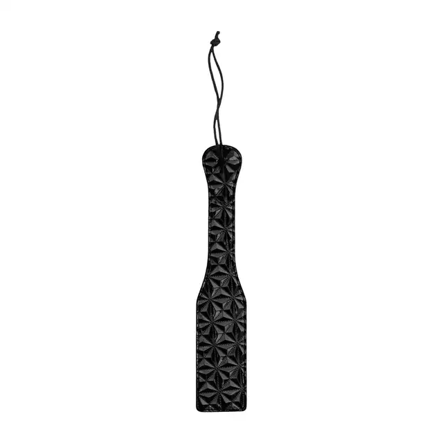 Ouch! - Paddle. Diamentowa packa BDSM, stylowy design, wytrzymała sztuczna skóra, elastyczna i lekka