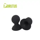 Brutus - Nipple Suckers. Gładki silikon i elegancki czarny kolor w rozmiarze S!