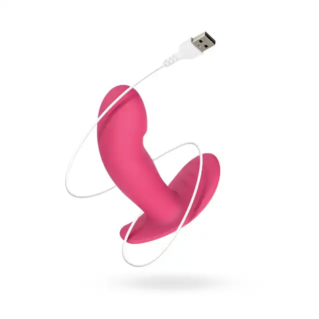 EasyToys - Easy Connect Ivy. Wibrator do noszenia z realistyczną i zakrzywioną główką, możliwość korzystania z różnych funkcji i wzorów wibracji dzięki aplikacji