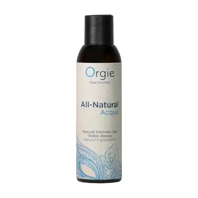 Orgie - All-Natural Acqua. Naturalny, jedwabisty żel intymny na bazie wody, zapewniający długotrwałe nawilżenie i komfort bez szkodliwych dodatków
