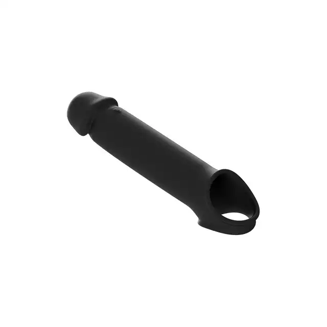 DreamToys - Ramrod Vibrating Extender With Remote. Wibrująca przedłużka na penisa, która łączy dodatkową długość z ekscytującymi wibracjami