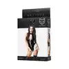 Glossy - Wetlook body Stacy. Otwarte body z głębokim dekoltem, zmysłowe dopasowanie i kuszące detale.