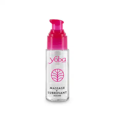 Yoba Paris - Lube &amp; Massage Silicone 50ml. Żel do masażu i lubrykant intymny 2 w 1, na bazie silikonu, oferuje długi czas działania i wszechstronność