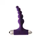 Lola Toys - Spice It Up Splendor Ultraviolet. Wibrujący plug analny w kształcie kulek analnych, intensywne wibracje 