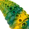 Mythical Mates Tentacle Delight. Dildo o długości 22 cm z przyssawką w żywych kolorach
