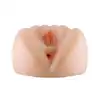 Baile - Passionate Pussy&amp;Ass. Masturbator pochwa i ciasny tyłek, stworzona z realistycznego materiału dla intensywnych doznań
