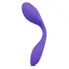 Wellness - Duo Purple. Wszechstronny wibrator dla par, intensywna stymulacja solo i w parze, elastyczny korpus i mocne wibracje