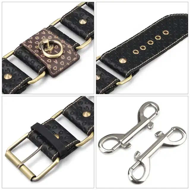 LoveToy - Rebellion Reign Ankle Cuffs. Kajdanki łączące luksus i rustykalny urok z wytrzymałością, przekształć intymne chwile w stylowe doświadczenie