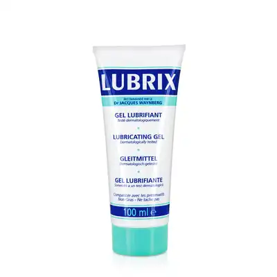 Lubrix - Water Gel 100ml. Lubrykant na bazie wody. Nietłusty, bezzapachowy i bezbarwny kompatybilny z prezerwatywami, bezpieczne i delikatne nawilżenie