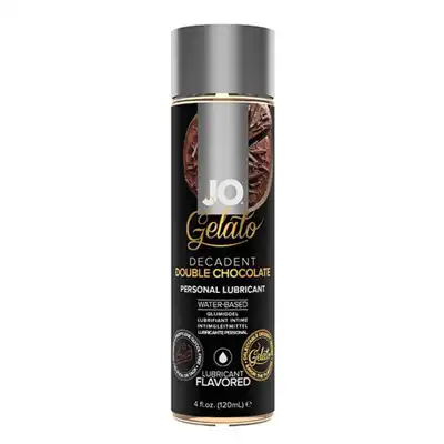 System Jo - Gelato Decadent Double Chocolate Lubricant Water 120 ml. Intensywnie czekoladowy lubrykant na bazie wody. Elegancka rozkosz i zmysłowy smak