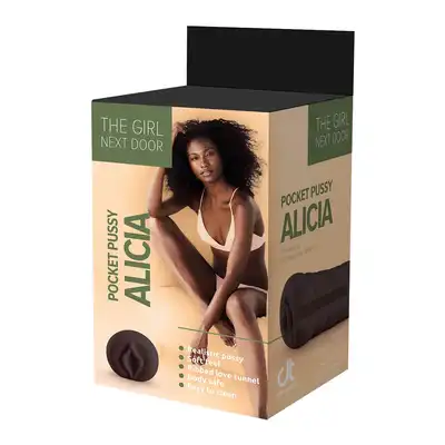 The Girl Next Door - Alicia Pocket Pussy. Masturbator z realistyczną teksturą i rozciągliwym tunelami, to idealne rozwiązanie dla mężczyzn pragnących ekscytujących doznań