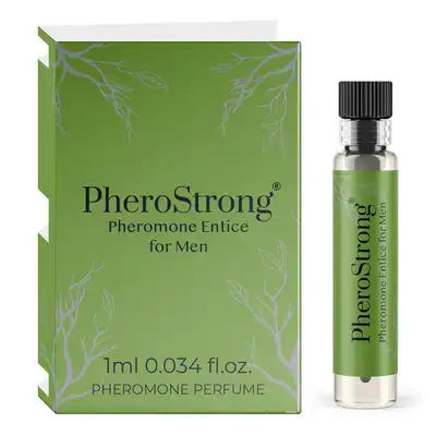 PheroStrong - Pheromone Entice for Men 1ml. Feromony męskie o świeżym zapachu, męska siła i harmonia natury