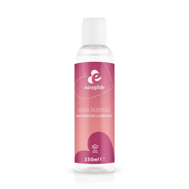 EasyGlide - Rose Champagne Waterbased. Lubrykant o smaku różanego szampana, formuła na bazie wody zapewnia wszechstronność