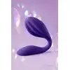 Wellness - Duo Purple. Wszechstronny wibrator dla par, intensywna stymulacja solo i w parze, elastyczny korpus i mocne wibracje