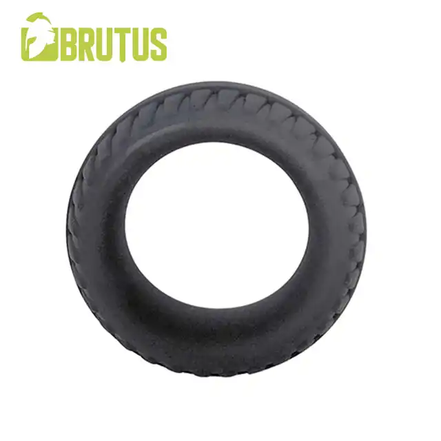 Brutus - Tractor - Liquid Silicone Cock Ring. Luksus, komfort i wydajność w jednym