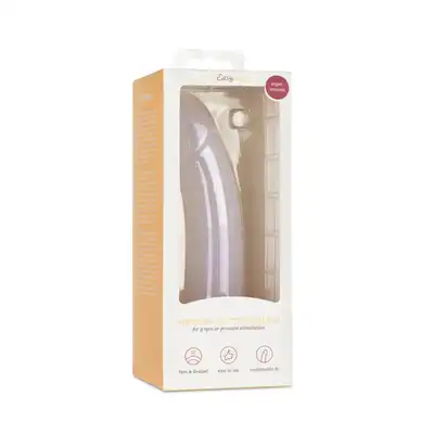 EasyToys - Mermaid Glitter Dildo M. Brokatowe dildo z przyssawką, delikatne zakrzywienie dotrze do Twoich punktów przyjemności