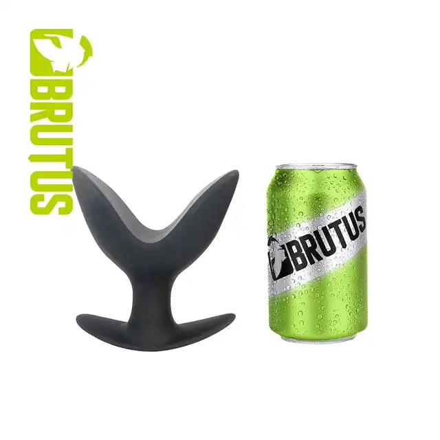 Brutus - Open Wide.  Analny rozciągacz w rozmiarze XL z gładkiego silikonu, zwiększający doznania i komfort