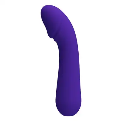 Pretty Love - Cetus Purple. Smukły wibrator do stymulacji punktu G, wygina się