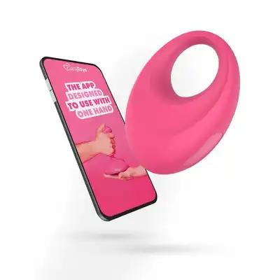 EasyToys - Easy Connect Leo. Wibrujący pierścień na penisa, poprawia sprawność seksualną, twardsza erekcja i stymulacja łechtaczki