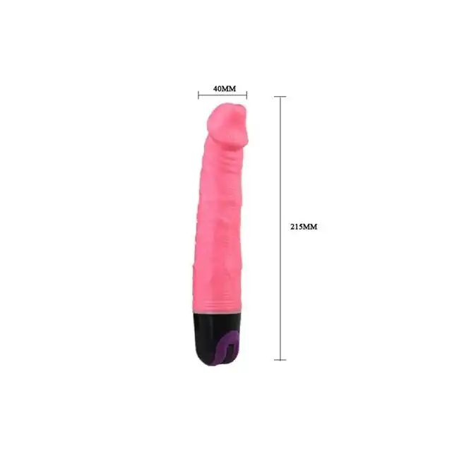 Baile - Vibrator Pink. Realistyczny różowy wibrator, doskonałe połączenie elegancji i stymulacji dla niezapomnianych orgazmów