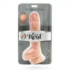 Get Real - Dual Density Dildo 9 inch. Realistyczne dildo z naturalnym kształtem i podwójną gęstością, oferujące luksusowe i intensywne doznania