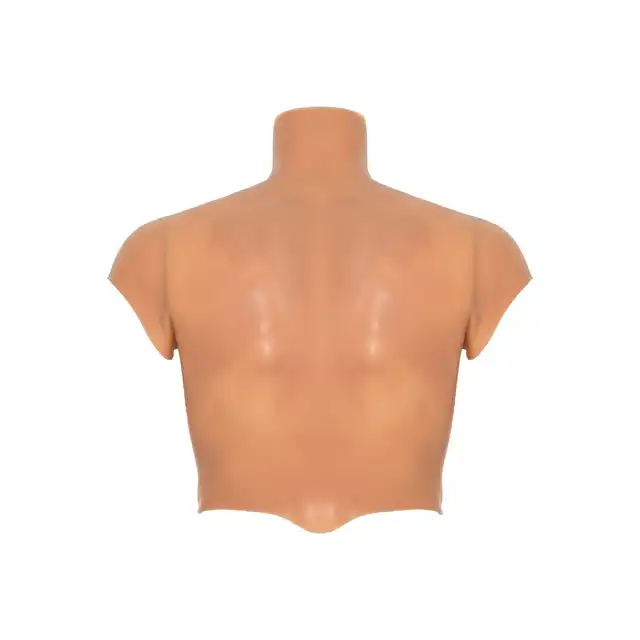 Hidden Desire - Alter Ego Silicone Male Torso Shirt. Silikonowa koszulka z męskim umięśnionym brzuchem, odkryj swoją męską tożsamość