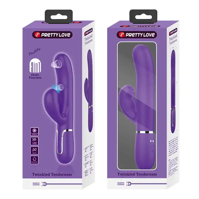 Pretty Love - Perdita Purple. Wibrator z 7 trybami stymulacji i 7 ustawieniami stukania, oferuje wszechstronną przyjemność