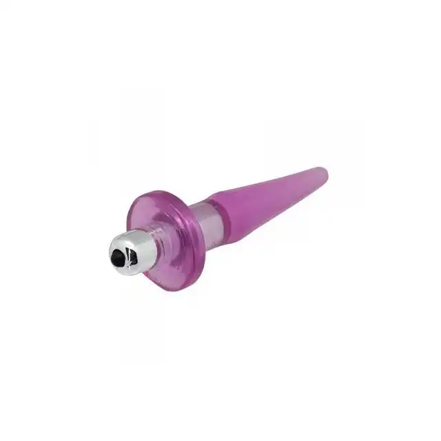 Toyz4Lovers - Vibrating Anal Plug Pink. Różowy wibrujący korek analny o miękkim materiale dla intensywnej stymulacji