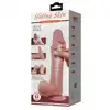 Pretty Love - Sliding Skin 9,4". Realistyczne dildo o długim trzonie, stworzone z innowacyjnego materiału, oddaje naturalne odczucia