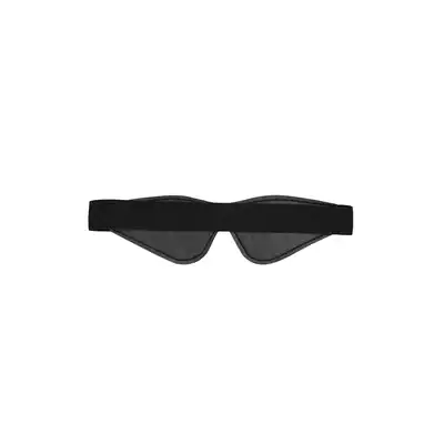 Ouch! - Luxery Eye Mask. Diamentowa opaska na oczy, elegancki design, sztuczna skóra, wygodna i bezpieczna