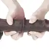 LoveToy - Sliding Skin Dual Layer Dong 9inch Brown. Realistyczne dildo z dwuwarstwowego TPE, wyposażone w technologię przesuwanej skóry i mocną przyssawkę