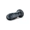 Blush - Jet Bruiser Carbon Metallic Black. Zaawansowany korek analny o kształcie pocisku, wykonany z bezpiecznego PVC o metalicznym wykończeniu