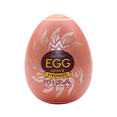 Tenga - Egg Shiny II. Kieszonkowy masturbator jajeczko ze spiczastymi wypustkami, intensywna stymulacja