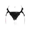 Get Real - Strap-On Harness O/S. Wygodna uprząż z regulowanymi paskami, wyściełaną przednią poduszką, trzema silikonowymi pierścieniami