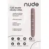Nude - Ailee. Wszechstronny wibrator o dwóch niezależnych końcówkach wibrujących, idealny solo i w parze
