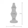Buttocks - The Striker Buttplug. Ergonomiczny, silikonowy korek analny, oferujący komfortową i bezpieczną stymulację analną