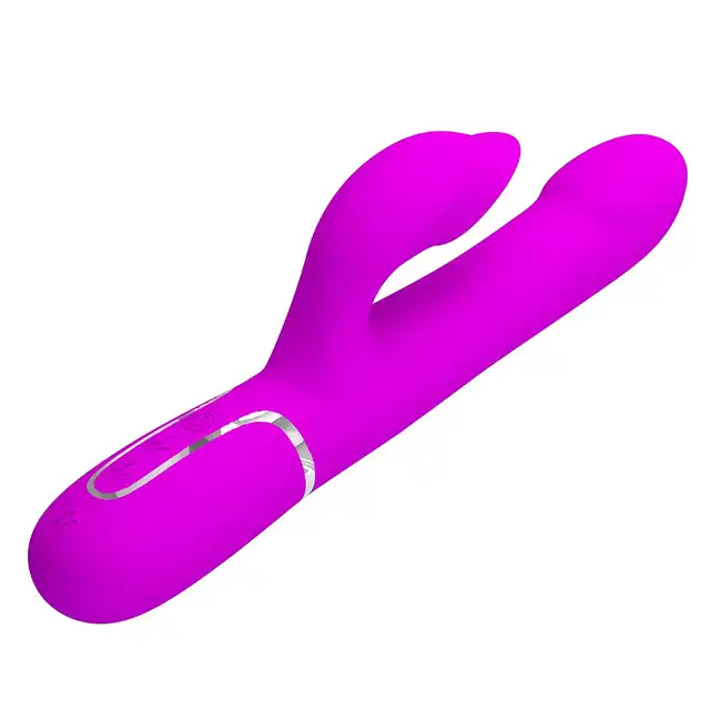 Pretty Love - Falin Pink. Wibrator łechtaczkowo pochwowy z ruchomymi kulkami, maksymalna przyjemność i intensywne orgazmy