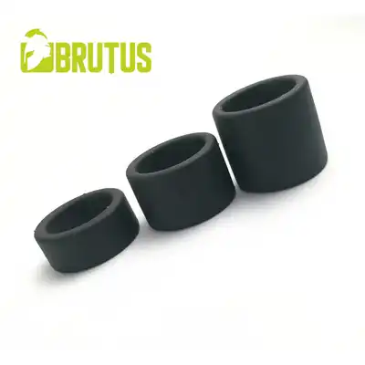 BRUTUS Squeezer – Wytrzymały, Elastyczny i Komfortowy Rozciągacz Jąder z Silikonu 20 x 34 mm!