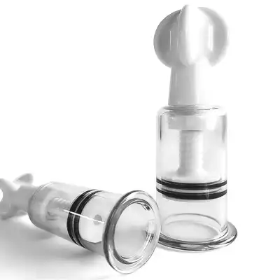 Brutus - Twister Nipple Suckers L. Wysokiej jakości przyssawki do sutków, które zwiększają ich rozmiar i wrażliwość